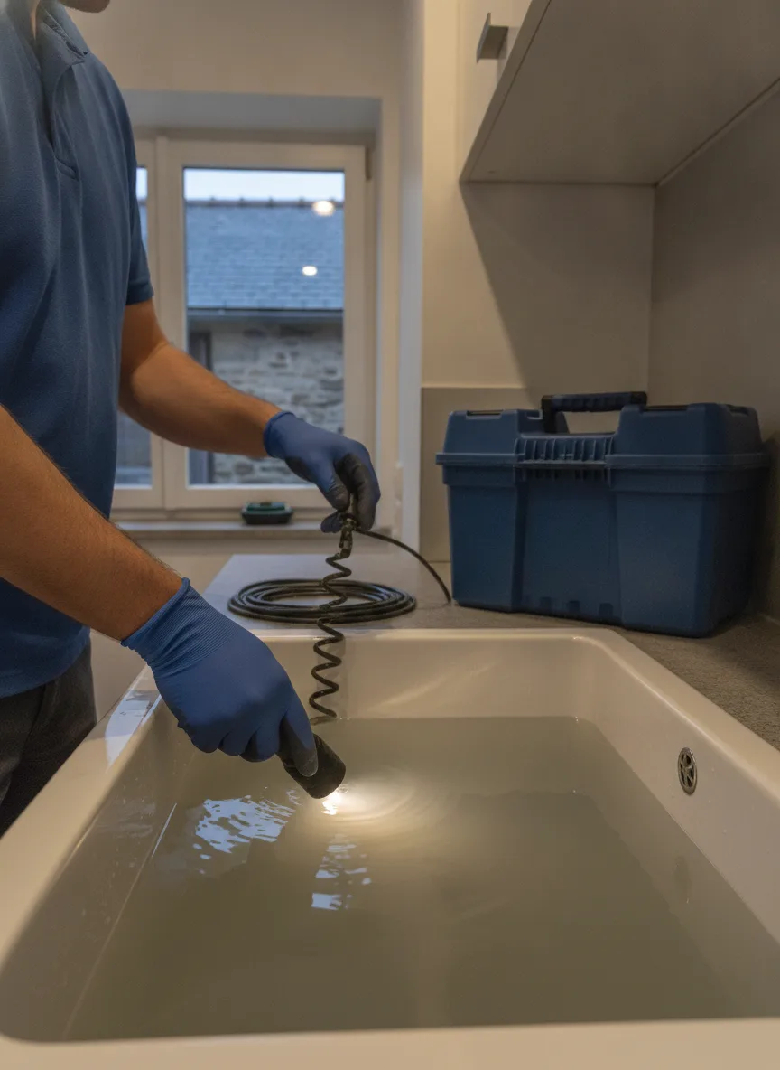 Débouchage canalisation Saint-Herblain – problème / diagnostic